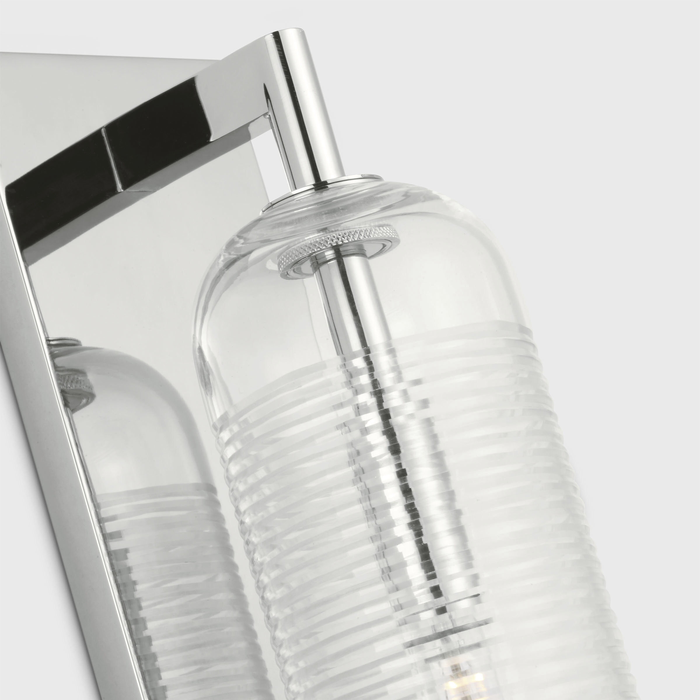 Sean Lavin Leano Sconce Wall Light in Polished Nickel