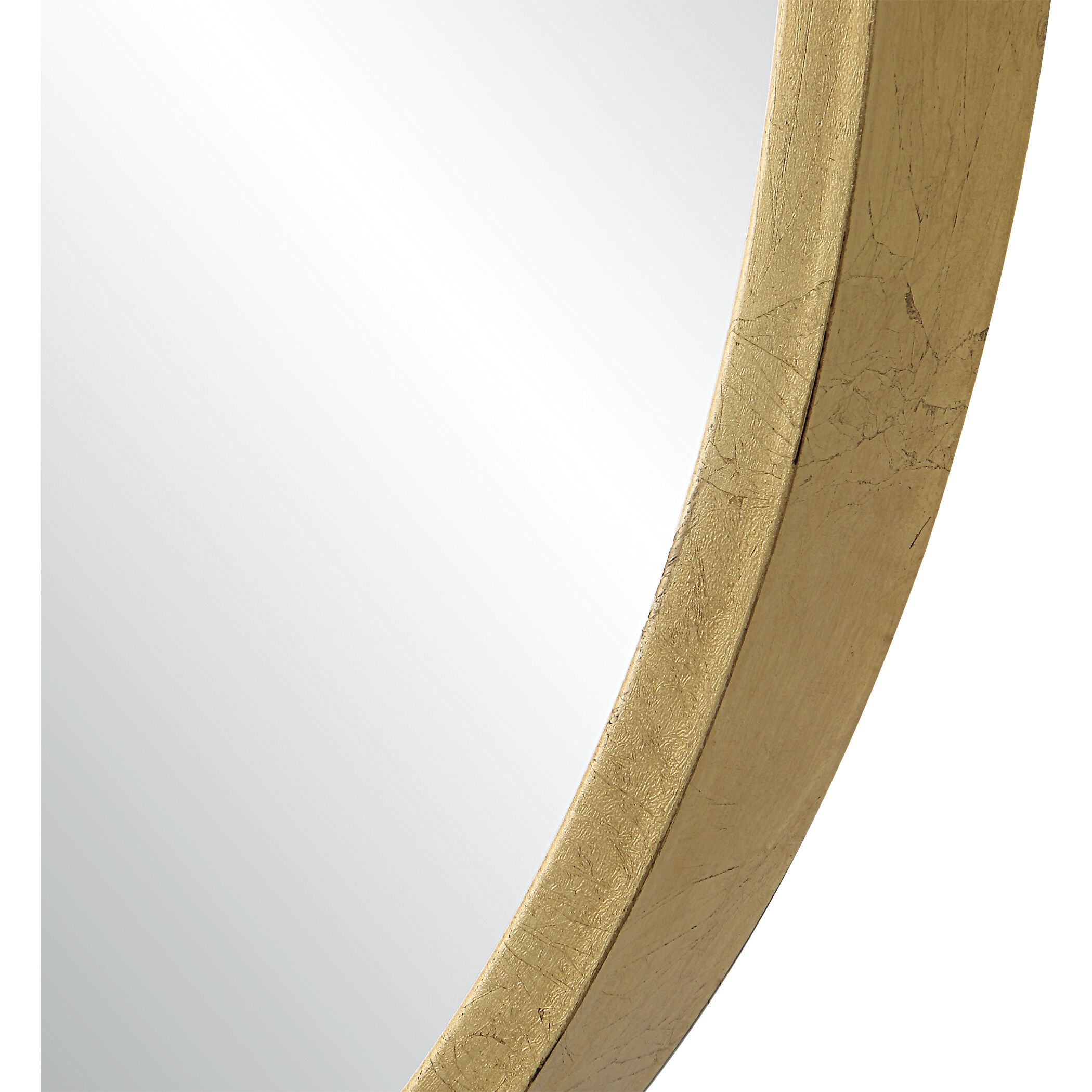 Varina 60 X 22 inch Antiqued Gold Leaf Mirror