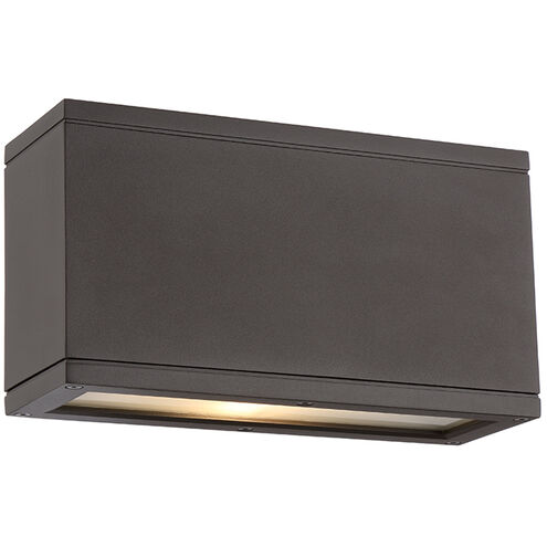 Rubix LED 5.37 inch Bronze Outdoor Wall Light