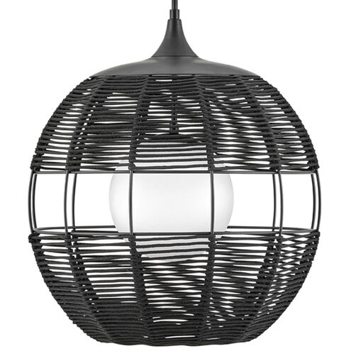 Open Air Maddox LED 24 inch Black Outdoor Pendant