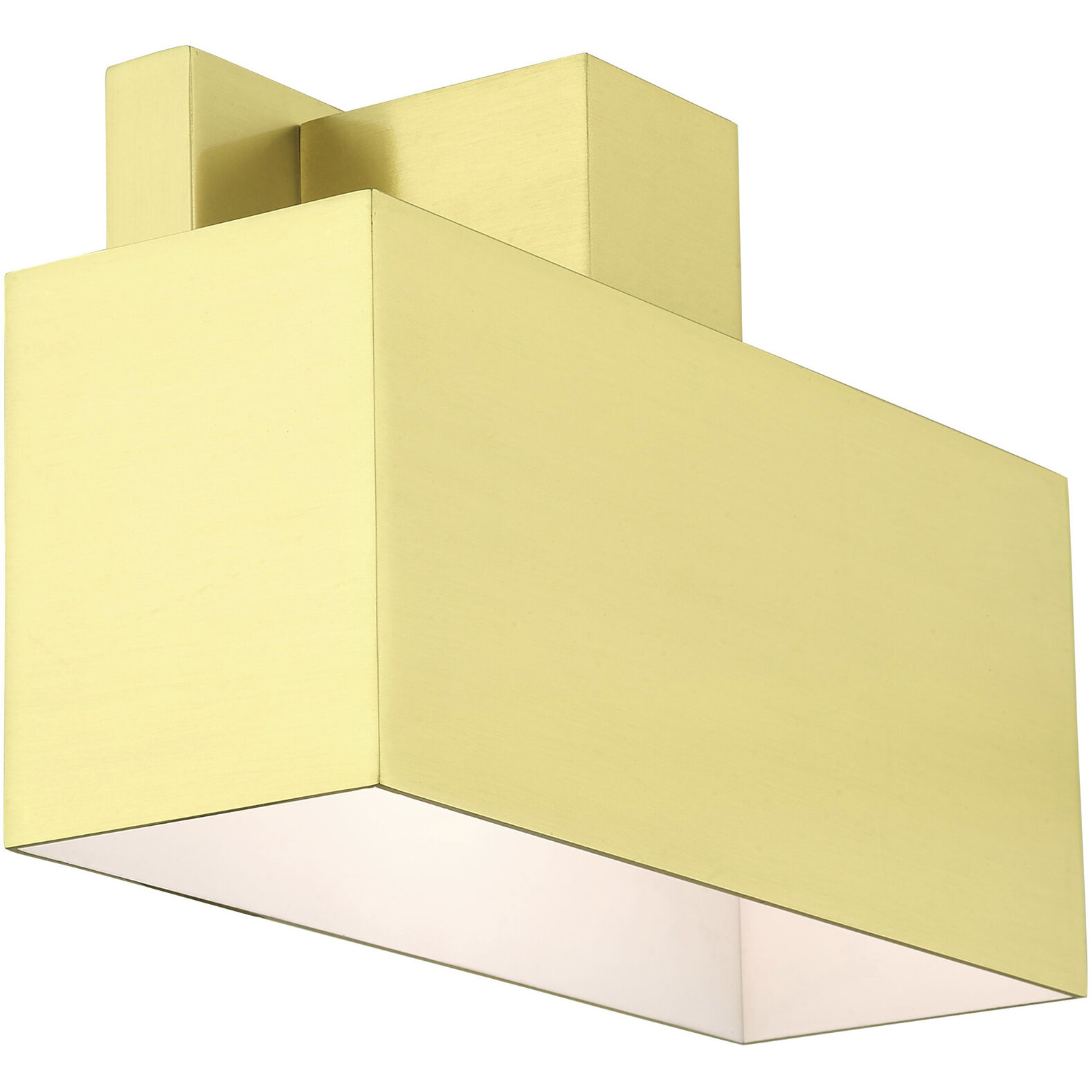 Lynx 1 Light 6 inch Satin Brass Outdoor ADA Wall Sconce