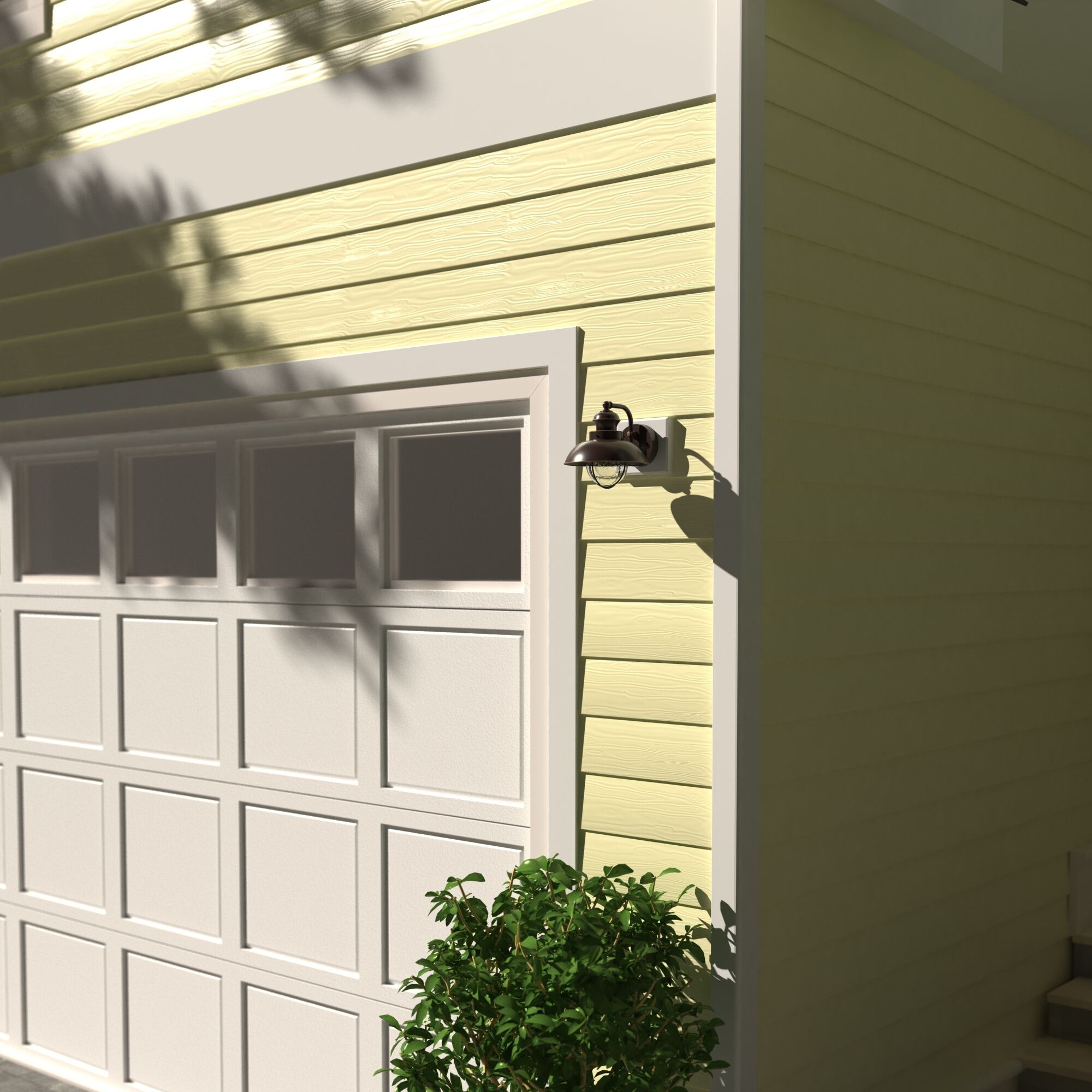 Harwich LED 8 inch Burnished Bronze Outdoor Wall