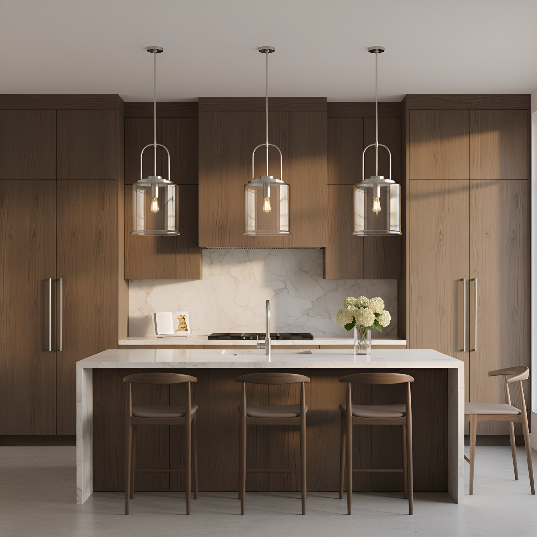 Anders 1 Light 14 inch Brushed Nickel Pendant Ceiling Light