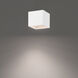 Downtown LED 5 inch White Flush Mount Ceiling Light in 3000K, dweLED