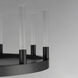 Ovation LED 24 inch Black Single-Tier Chandelier Ceiling Light
