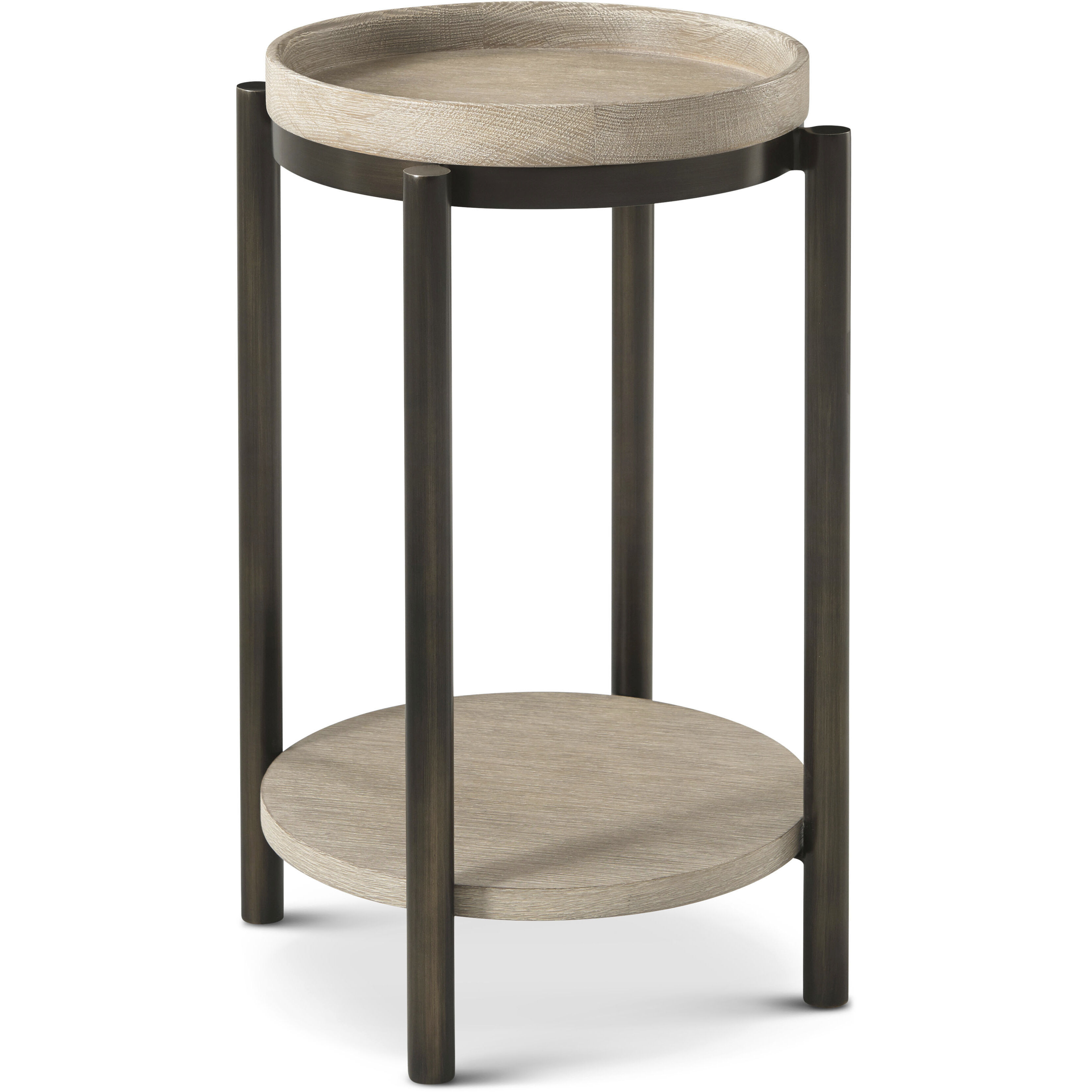 Repose 22 X 14.25 inch Grey Oak Side Table