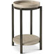 Repose 22 X 14.25 inch Grey Oak Side Table