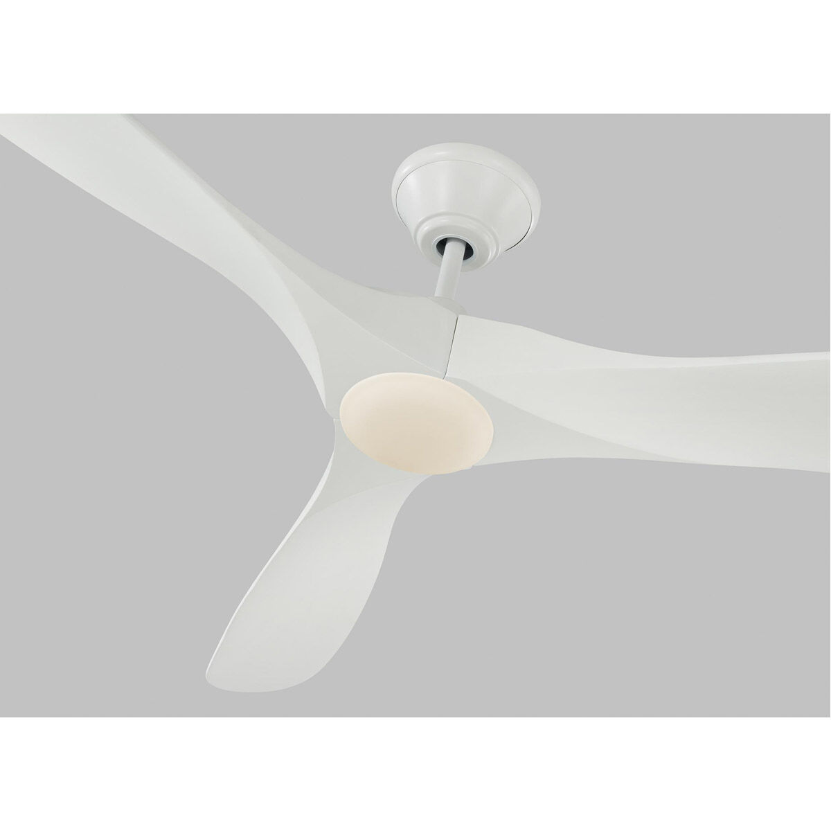 Maverick 60 inch Matte White Ceiling Fan
