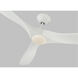 Maverick 60 inch Matte White Ceiling Fan