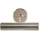 Midi 1 Light 12.25 inch Polished Nickel Wall Sconce Wall Light