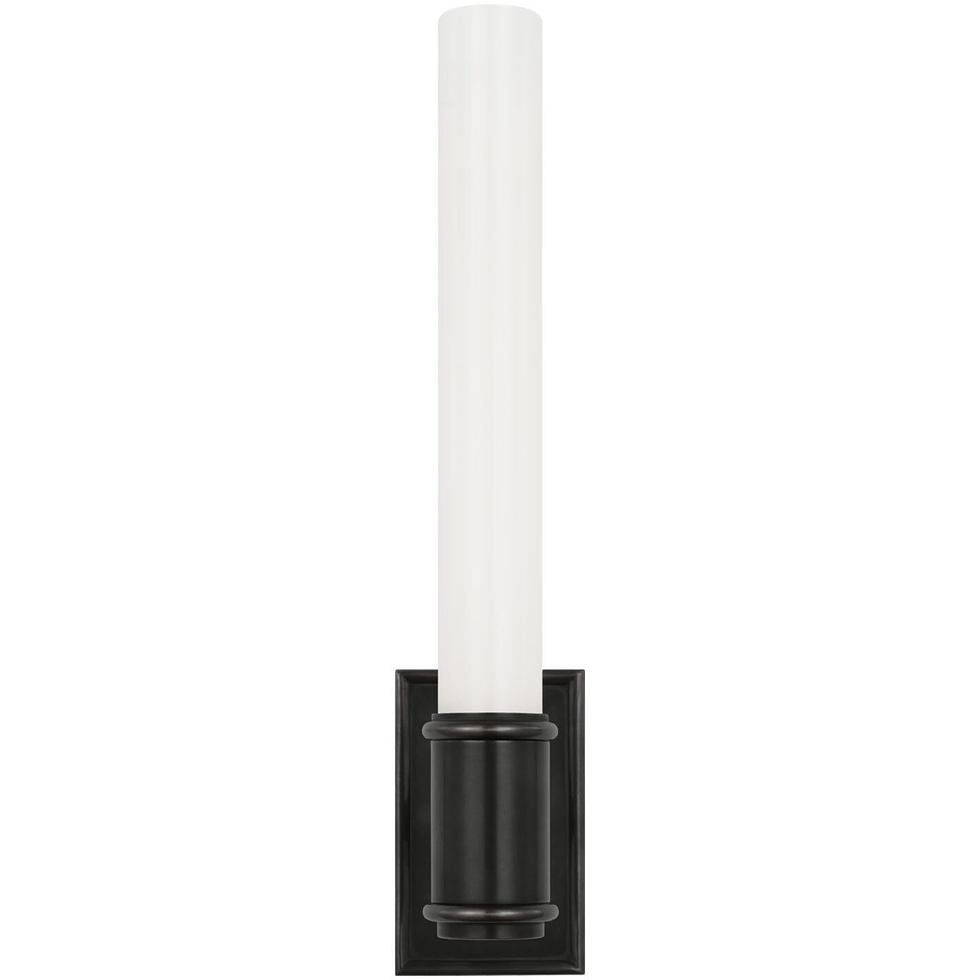 Chapman & Myers Owen LED 2.75 inch Bronze Single Bath Light Wall Light