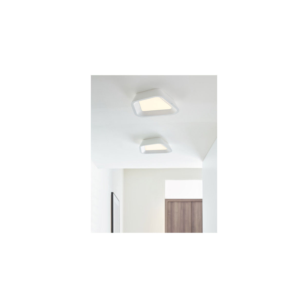 Sean Lavin Rhonan LED 13.3 inch Nightshade Black Flush Mount Ceiling Light, Integrated LED