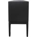 Shearer 60 inch Black and Gray with White Credenza