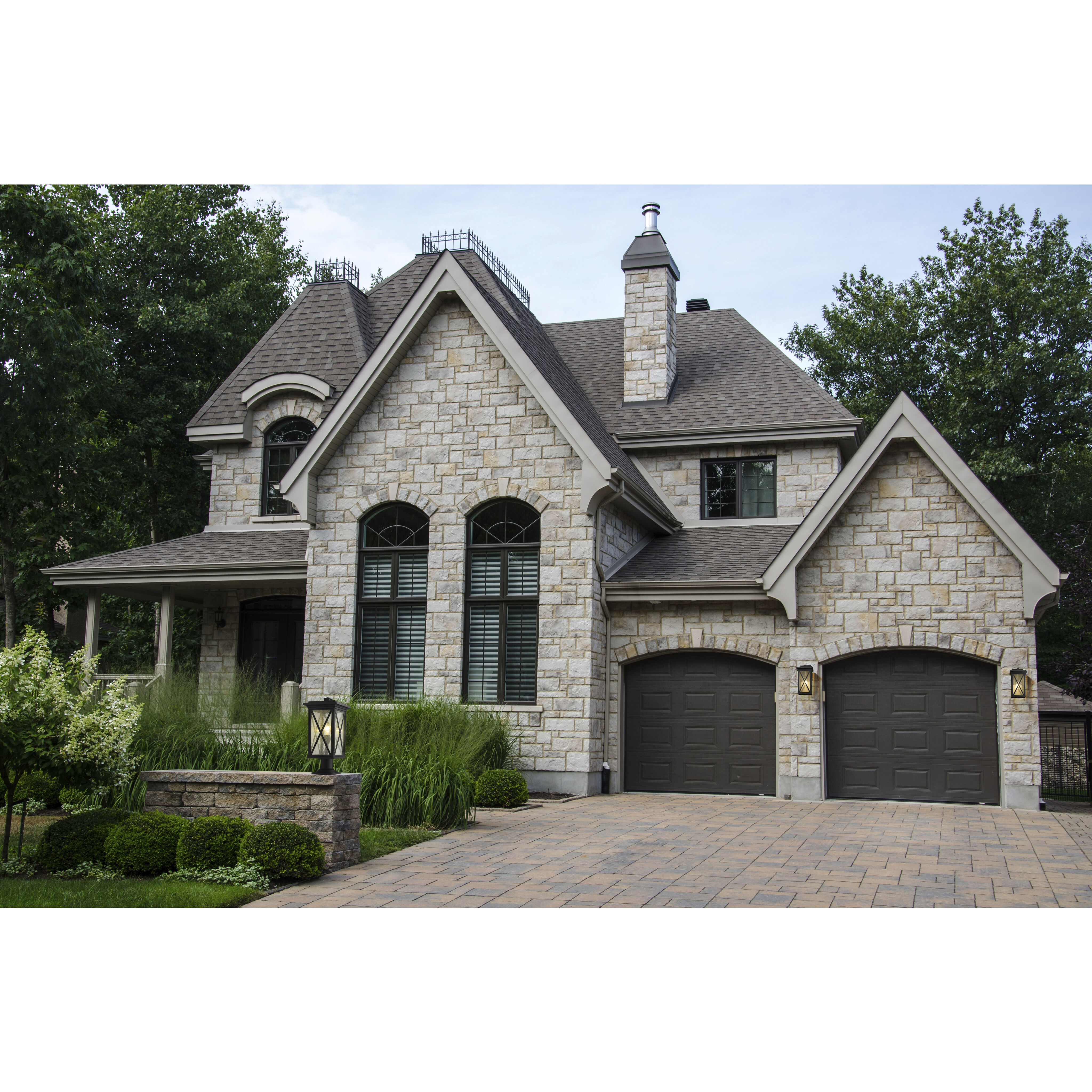 Brookside 1 Light 21.5 inch Black Outdoor Pier Mounted Fixture