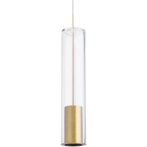 Sean Lavin Captra 1 Light 120 Satin Nickel Low-Voltage Pendant Ceiling Light in Monopoint, LED 90 CRI 3000K