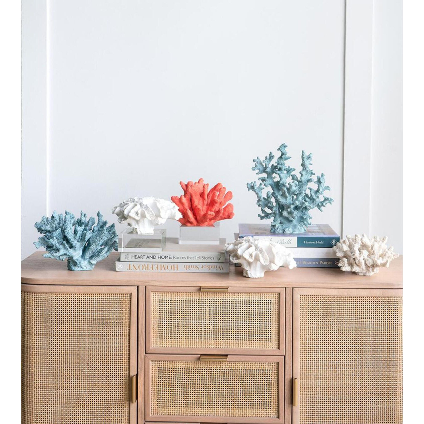 Coral Light Blue Décor