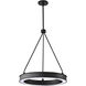 Longford LED 20.13 inch Textured Black Pendant Ceiling Light