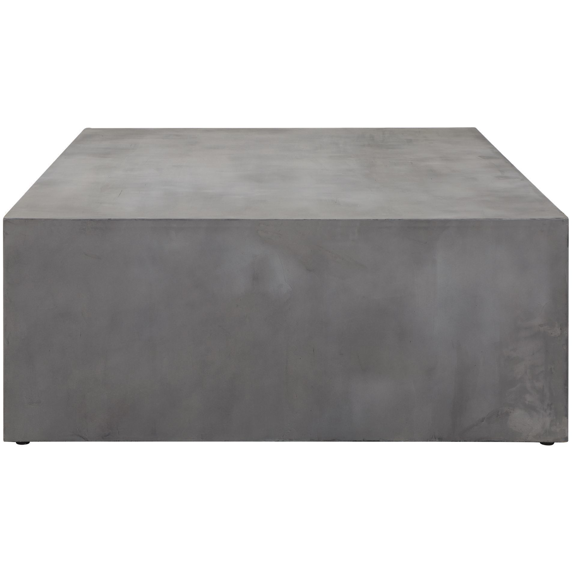 Vail 60 X 16 inch Natural Reclaimed Elm Wood and Gray Concrete Coffee Table