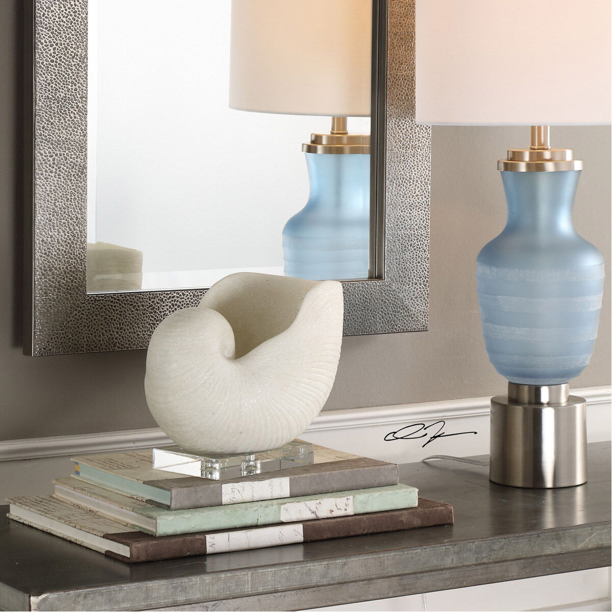 Nautilus Shell 11 X 9 inch Sculpture