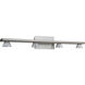 Jet LED 31.73 inch Brushed Nickel Bath Vanity Light Wall Light