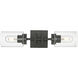 Tribeca 2 Light 19 inch Matte Black Wall Sconce Wall Light