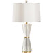 Frederick Cooper 34 inch 100.00 watt Clear/Antique Table Lamp Portable Light