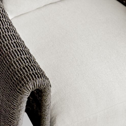 Tropic Mocha and Oyster White Outdoor Lounge Chair