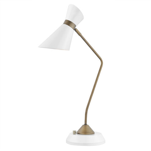 Jared 28.5 inch 60.00 watt Brass Table Lamp Portable Light