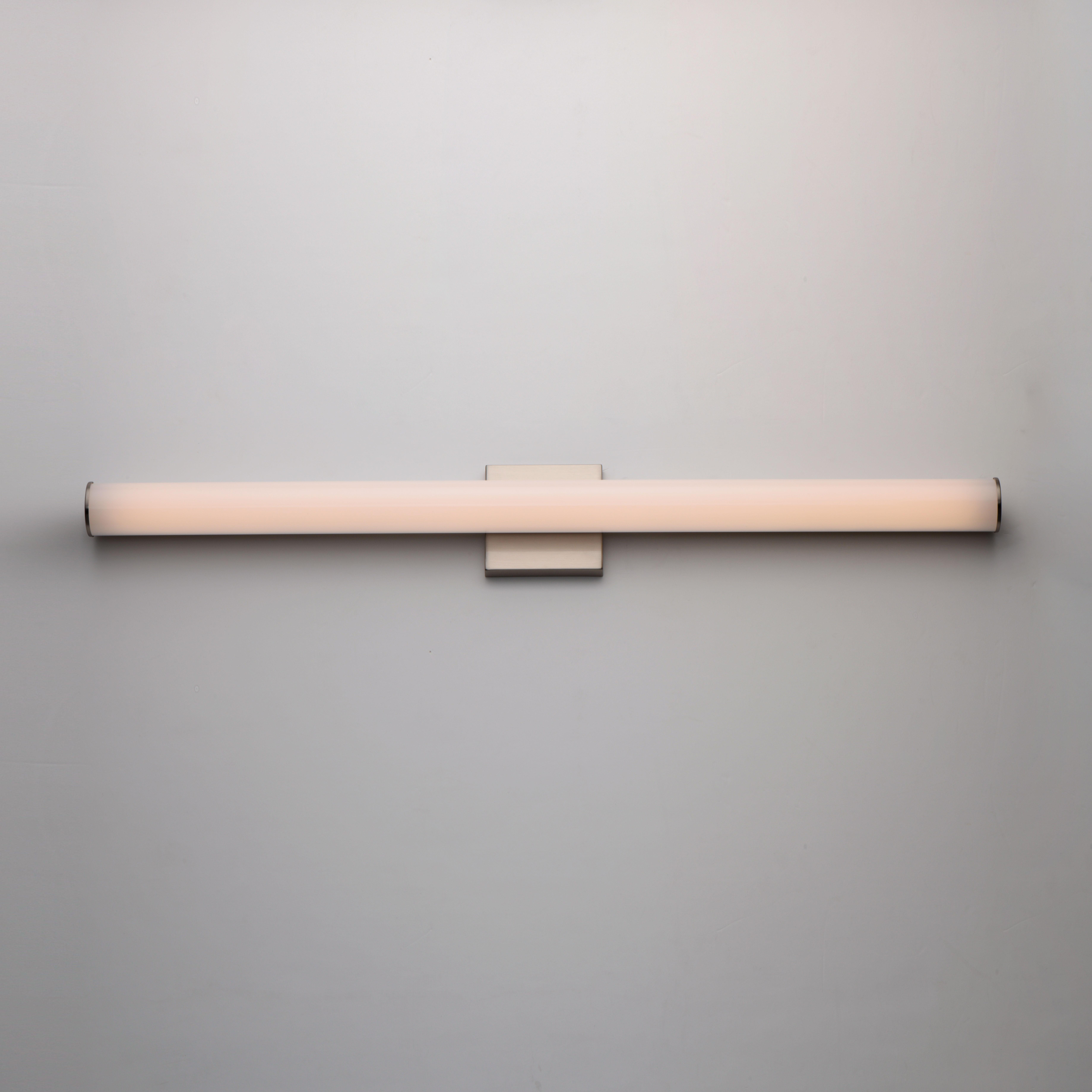 Rail LED 30 inch Satin Nickel Bath Vanity Wall Light