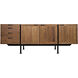 Mind-Croft 76.5 X 22 inch Dark Walnut Sideboard