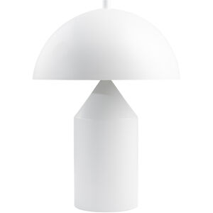 Elder 20.5 inch 150 watt White Accent Table Lamp Portable Light