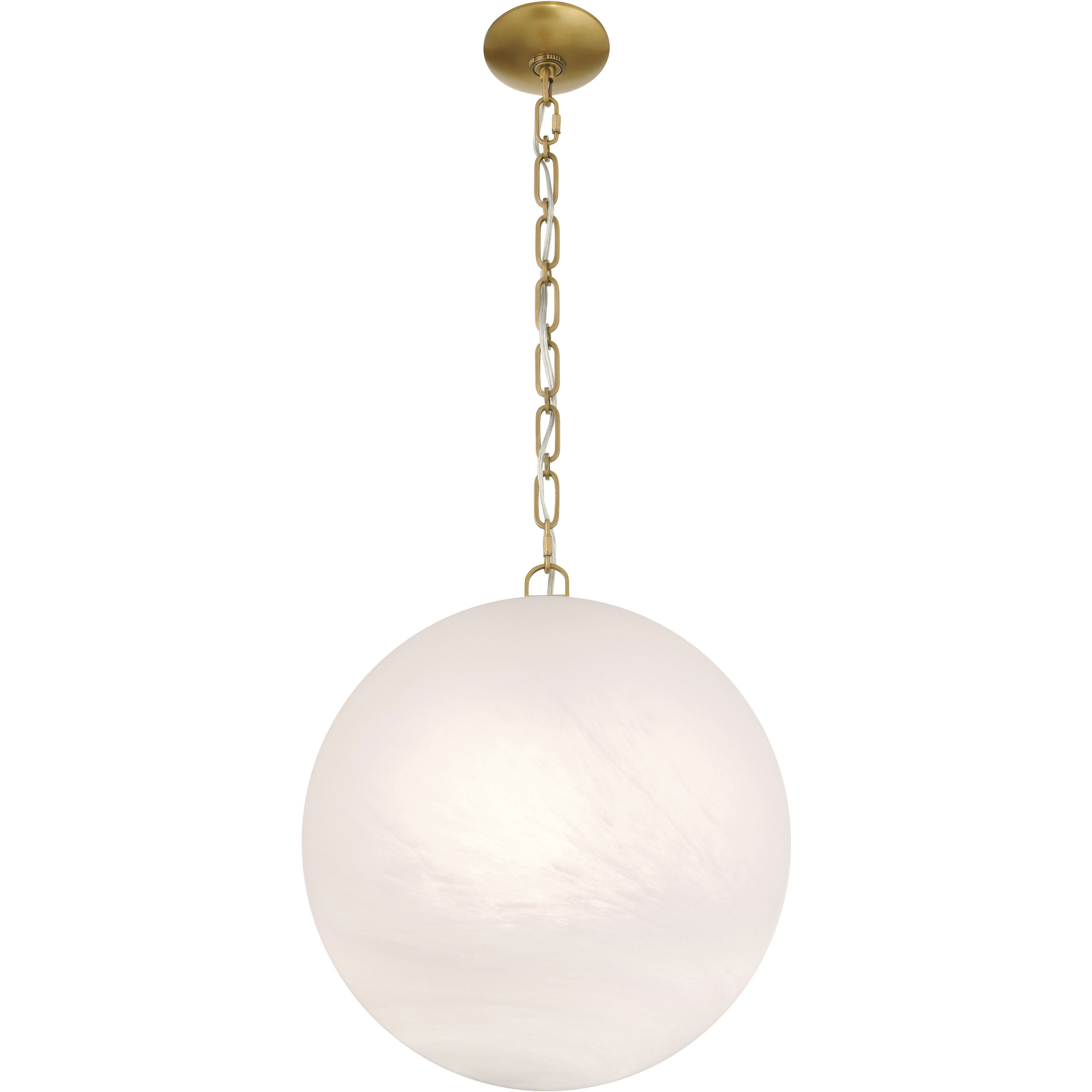 Marbelle 1 Light 15.75 inch Legacy Brass Pendant Ceiling Light