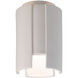 Radiance Collection 1 Light 6.25 inch Bisque Outdoor Flush-Mount
