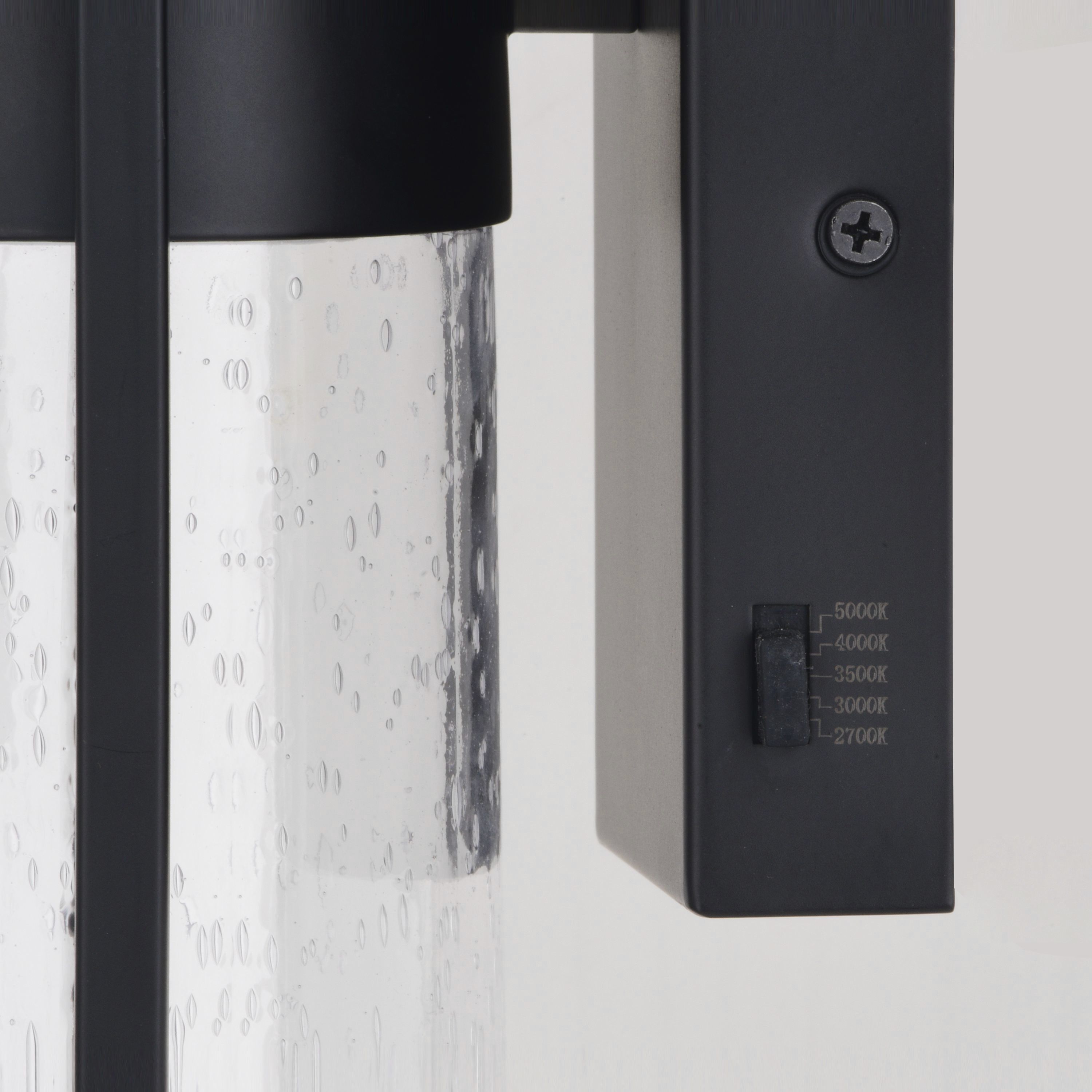 Sawyer LED 14.25 inch Matte Black Outdoor Wall