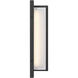Driftwood 6 inch Black ADA Wall Sconce Wall Light