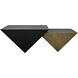Amboss 58 X 32 inch Matte Black Coffee Table