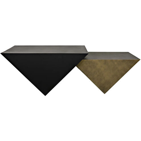 Amboss 58 X 32 inch Matte Black Coffee Table
