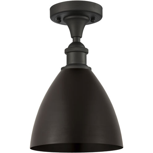 Ballston Dome 1 Light 8 inch Oil Rubbed Bronze Semi-Flush Mount Ceiling Light