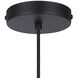 Cohen 1 Light 4.75 inch Black/Gold Pendant Ceiling Light in Black And Gold
