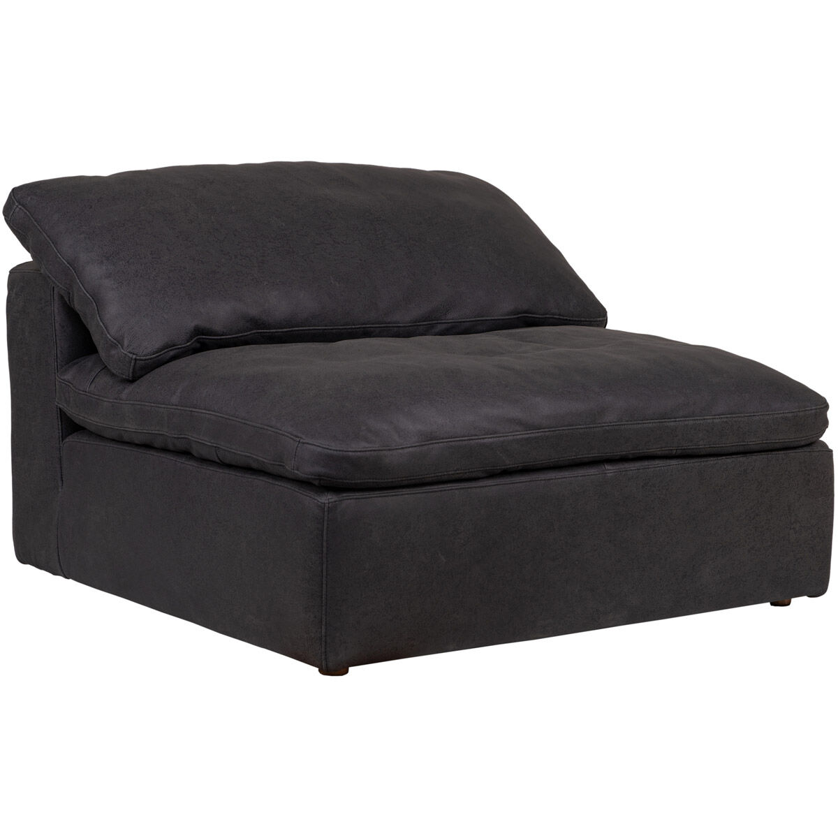 Clay Black Slipper Chair