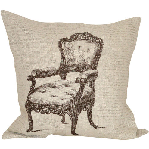 Edmond 20 X 5.5 inch Cafe/Crema Decorative Pillow
