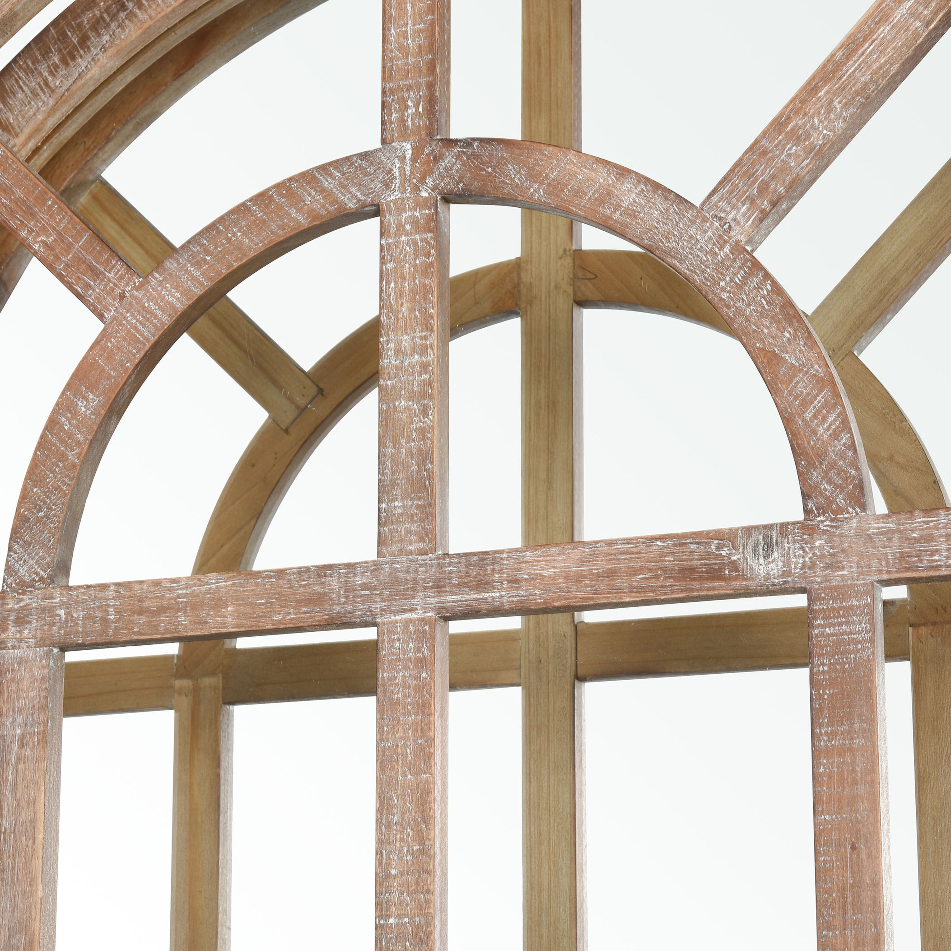 Atherton 40 X 24.5 inch Weathered Brown with Mirror Wall Mirror