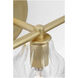 Alexa Hampton Augusta 3 Light 22 inch Gild Bath Vanity Wall Light