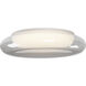 Bubble LED 18 inch White Flush Mount Ceiling Light