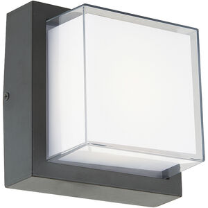 Geo LED 6.3 inch Matte Black ADA Wall Sconce Wall Light
