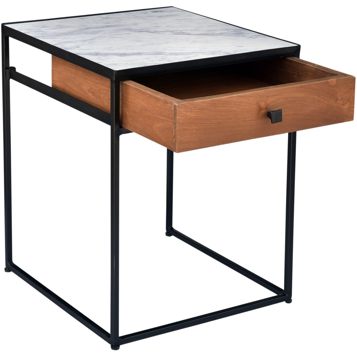 Elton 20 X 16 inch Black Accent Table