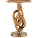 Kadali 16.5 inch Antique Brass Accent Table