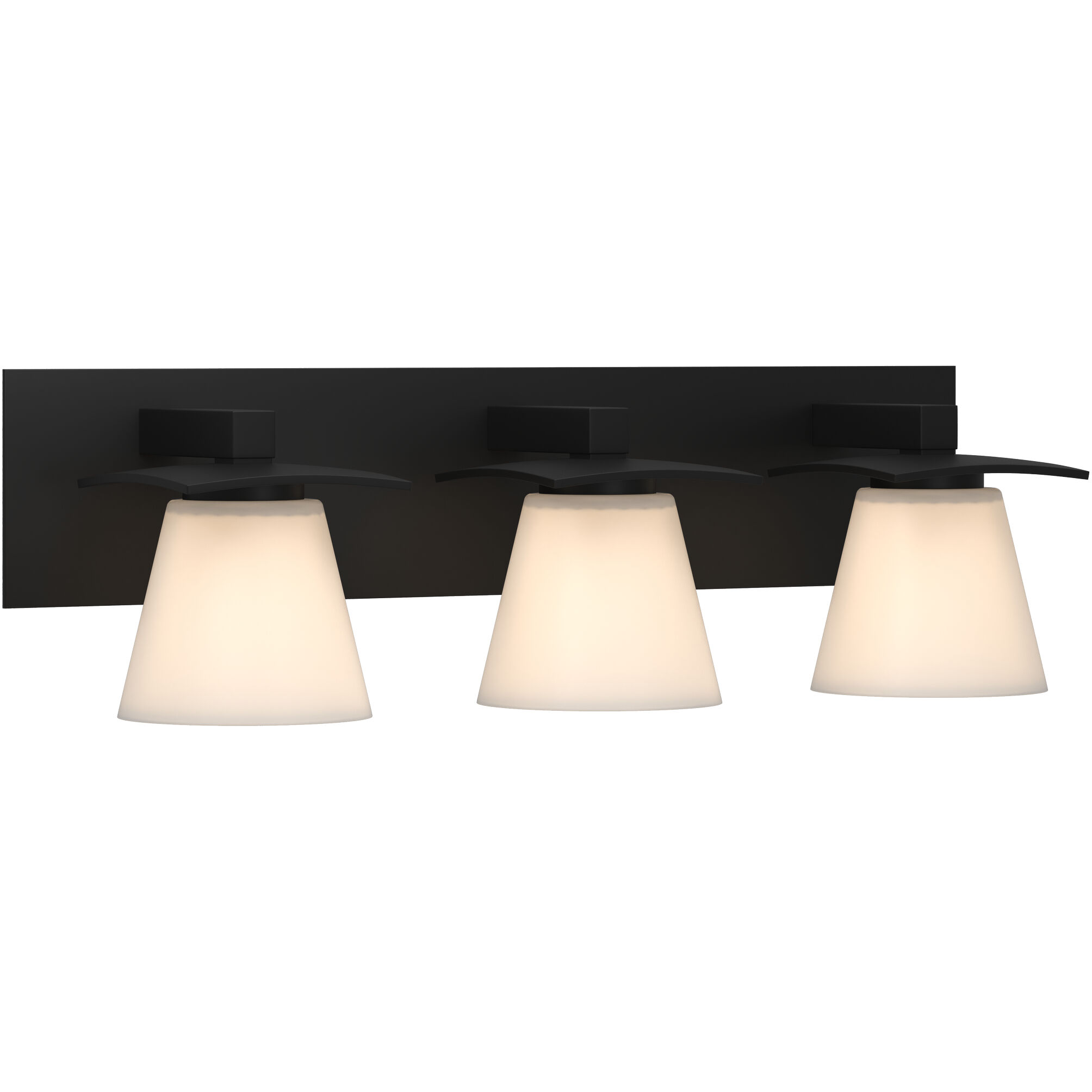 Wren 3 Light 24 inch Black Sconce Wall Light