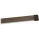 GK Lightrail 12V Sable Bronze Patina Rail Ceiling Light