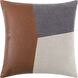 Branson 18 inch Dark Brown Pillow Kit in 18 x 18, Square